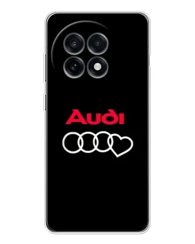 Чохол для OnePlus 13R з картинкою «Логотип Audi Heart»
