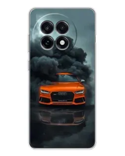 Чохол для OnePlus 13R з картинкою «Audi у хмарах диму»