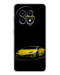 Чохол для OnePlus 13R з картинкою «Lamborghini жовтий акцент»