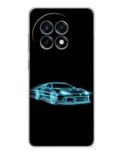 Чохол для OnePlus 13R з картинкою «Неоновий контур Lamborghini» Чохол для OnePlus 13R з картинкою «Неоновий контур Lamborghini»
