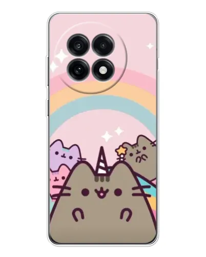 Чохол для OnePlus 13R з картинкою «Єдиноріг Pusheen» Чохол для OnePlus 13R з картинкою «Єдиноріг Pusheen»