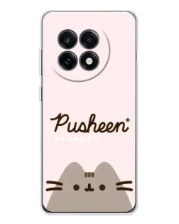 Чохол для OnePlus 13R з картинкою «Pusheen логотип»