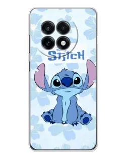 Чохол для OnePlus 13R з картинкою «Stitch серед квітів»
