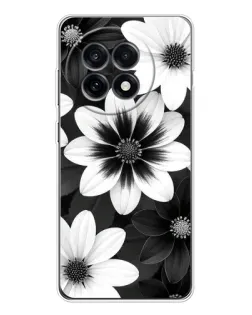 Чохол для OnePlus 13R з картинкою «Монохромні айстри» Чохол для OnePlus 13R з картинкою «Монохромні айстри»