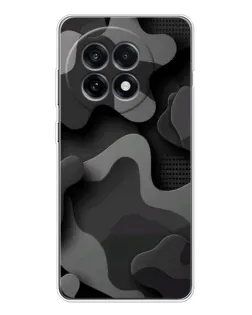 Чохол для OnePlus 13R з картинкою «Темний абстрактний камуфляж»
