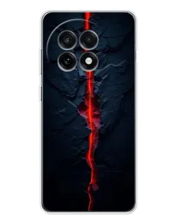 Чохол для OnePlus 13R з картинкою «Червона лавова тріщина»