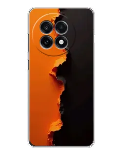 Чохол для OnePlus 13R з картинкою «Помаранчевий розлом»