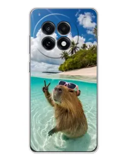 Чохол для OnePlus 13R з картинкою «Капібара на морі» Чохол для OnePlus 13R з картинкою «Капібара на морі»
