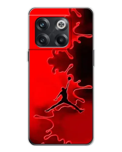 Чохол для OnePlus 13s з картинкою «Jordan Red Smoke» Чохол для OnePlus 13s з картинкою «Jordan Red Smoke»
