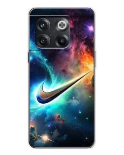 Чехол для OnePlus 13s с картинкой «Космический Nike Swoosh»