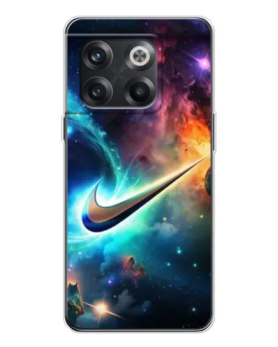 Чехол для OnePlus 13s с картинкой «Космический Nike Swoosh»