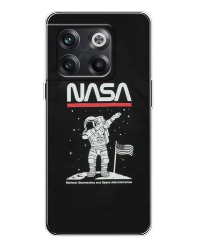 Чехол для OnePlus 13s с картинкой «NASA — шагаем по Луне»