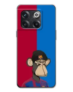 Чехол для OnePlus 13s с картинкой «Bored Ape — фанат Барсы»