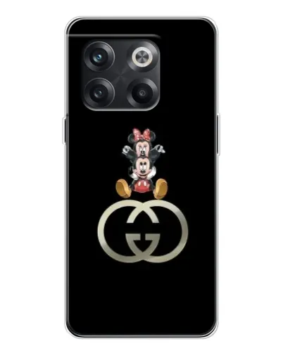 Чехол для OnePlus 13s с картинкой «Минни Маус на лого»