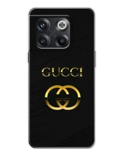 Чехол для OnePlus 13s с картинкой «Золотой логотип Gucci»