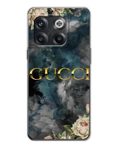 Чехол для OnePlus 13s с картинкой «Абстрактные цветы Gucci»