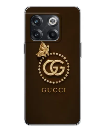 Чехол для OnePlus 13s с картинкой «Gucci — золотая бабочка»