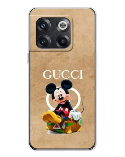 Чехол для OnePlus 13s с картинкой «Микки Маус Gucci — крафт»