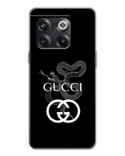 Чехол для OnePlus 13s с картинкой «Gucci — серебряная змея»