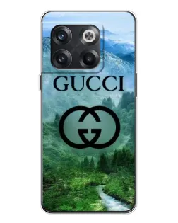 Чехол для OnePlus 13s с картинкой «Gucci — горный пейзаж»