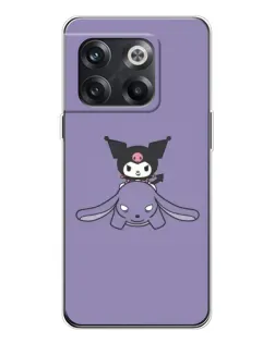 Чехол для OnePlus 13s с картинкой «Kuromi на лиловом фоне»
