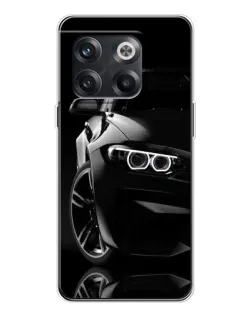 Чохол для OnePlus 13s з картинкою «Чорна BMW — профіль»