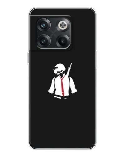 Чехол для OnePlus 13s с картинкой «PUBG — силуэт воина» Чехол для OnePlus 13s с картинкой «PUBG — силуэт воина»