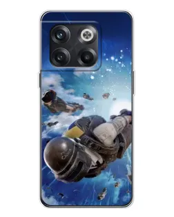 Чехол для OnePlus 13s с картинкой «Десант PUBG — прыжок»