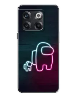 Чехол для OnePlus 13s с картинкой «Among Us неон-арт» Чехол для OnePlus 13s с картинкой «Among Us неон-арт»