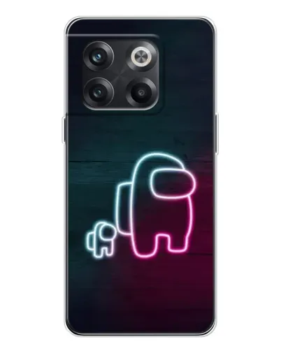 Чохол для OnePlus 13s з картинкою «Among Us неон-арт»