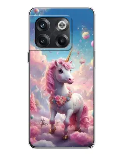 Чохол для OnePlus 13s з картинкою «Єдиноріг серед хмар»