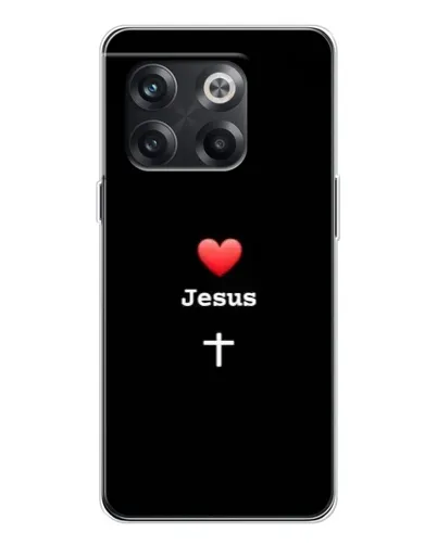 Чохол для OnePlus 13s з картинкою «Серце - Jesus»