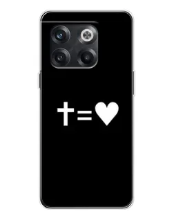 Чохол для OnePlus 13s з картинкою «Хрест та Серце»