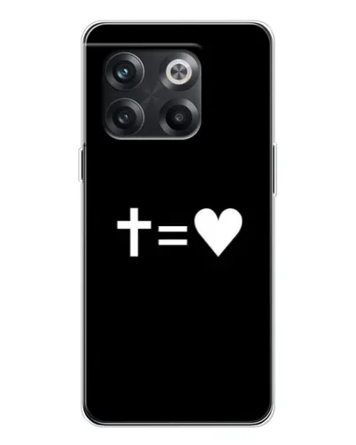 Чохол для OnePlus 13s з картинкою «Хрест та Серце»