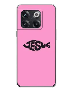 Чохол для OnePlus 13s з картинкою «Рожевий символ Jesus»