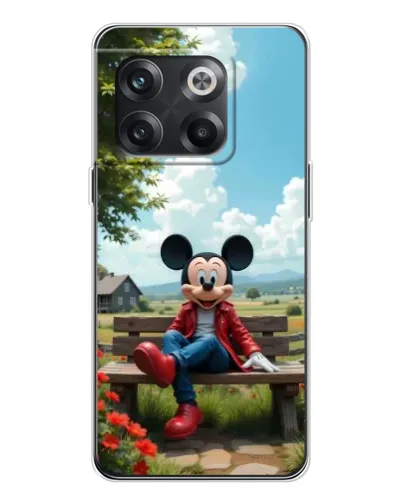 Чохол для OnePlus 13s з картинкою «Міккі на лавці» Чохол для OnePlus 13s з картинкою «Міккі на лавці»