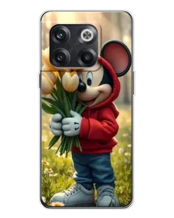 Чехол для OnePlus 13s с картинкой «Микки с тюльпанами» Чехол для OnePlus 13s с картинкой «Микки с тюльпанами»
