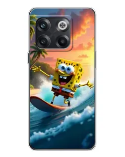 Чехол для OnePlus 13s с картинкой «Губка Боб серфингист» Чехол для OnePlus 13s с картинкой «Губка Боб серфингист»
