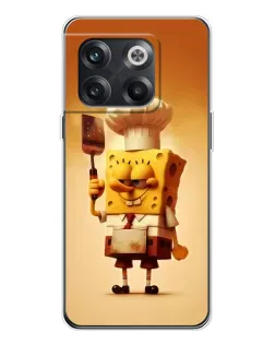 Чехол для OnePlus 13s с картинкой «Губка Боб повар» Чехол для OnePlus 13s с картинкой «Губка Боб повар»