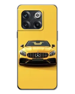 Чохол для OnePlus 13s з картинкою «Жовтий Mercedes GT»