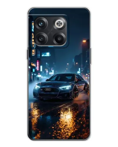Чохол для OnePlus 13s з картинкою «Нічне місто та Audi» Чохол для OnePlus 13s з картинкою «Нічне місто та Audi»
