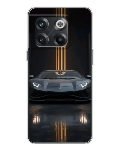 Чехол для OnePlus 13s с картинкой «Lamborghini золотые линии» Чехол для OnePlus 13s с картинкой «Lamborghini золотые линии»