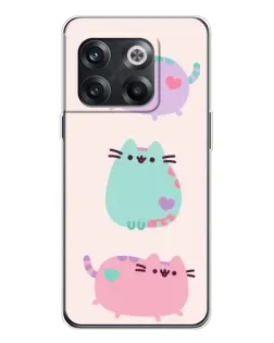 Чехол для OnePlus 13s с картинкой «Pusheen трио»