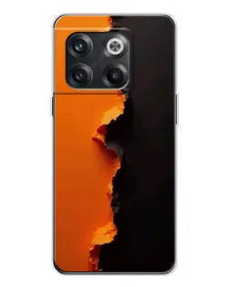 Чохол для OnePlus 13s з картинкою «Помаранчевий розлом»