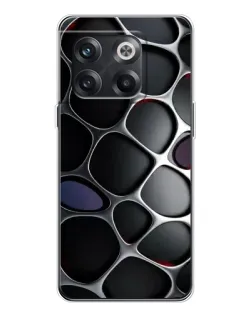 Чохол для OnePlus 13s з картинкою «Об'ємна темна решітка»