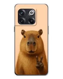 Чехол для OnePlus 13s с картинкой «Капибара виктория» Чехол для OnePlus 13s с картинкой «Капибара виктория»