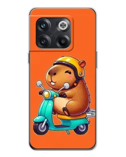 Чехол для OnePlus 13s с картинкой «Капибара на скутере» Чехол для OnePlus 13s с картинкой «Капибара на скутере»