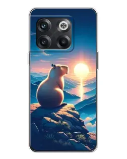 Чехол для OnePlus 13s с картинкой «Закат солнца с капибарой» Чехол для OnePlus 13s с картинкой «Закат солнца с капибарой»