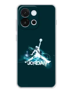 Чехол для OnePlus 13T с картинкой «Jordan Blue Fire» Чехол для OnePlus 13T с картинкой «Jordan Blue Fire»