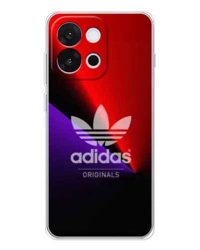Чохол для OnePlus 13T з картинкою «Adidas Red Neon»